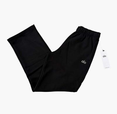 Alo Yoga accolade Black Straight Leg Pants Size S NWT
