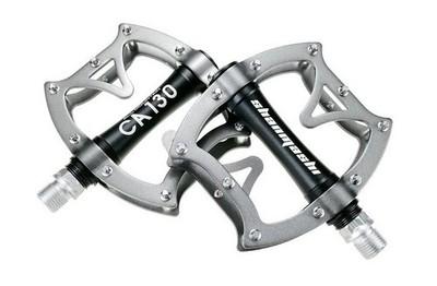 Aluminum Road MTB Mountain Bike XC Bicycle Pedal 2DU Bearings Flat Pedals CA130