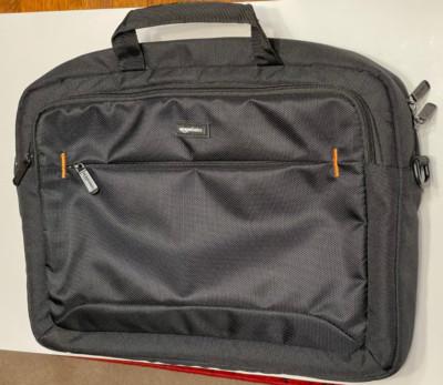 Amazon Basics 15.6 Inch Laptop Case Tablet Carrying Shoulder Bag Briefcase Black