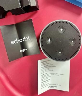 Amazon Echo 2nd Generation Alexa Voice Service, Black Open Box