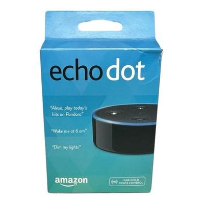 Amazon Echo Dot 2nd Generation Smart Speaker Black SEALED