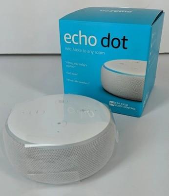 Amazon Echo Dot (3rd Generation) Smart Speaker w/ Alexa~Sandstone NEW Open Box
