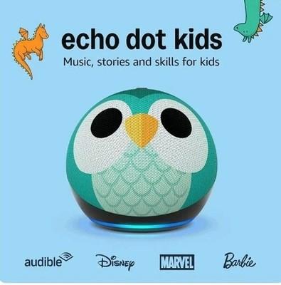 Amazon Echo Dot (5th Gen, 2022 Release) Smart Speaker with Alexa - Owl @