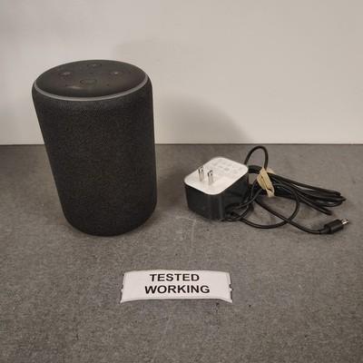 Amazon Echo Plus 2nd Gen L9D29R Alexa Smart Speaker Charcoal Gray