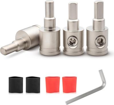 Amp Input Reducer 0 Gauge to 4 Gauge, 4PCS Car Audio Amplifier Wire Terminal Con