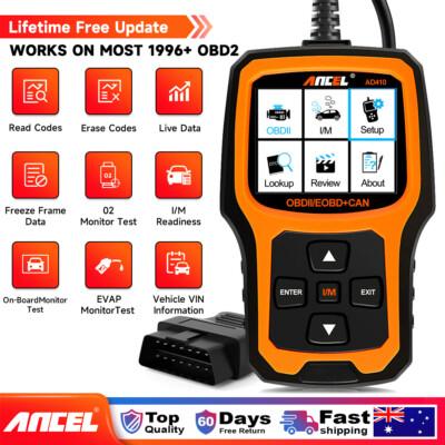 ANCEL AD410 OBD2 Scanner Code Reader Car Diagnostic Scan Tool Check Engine Fault