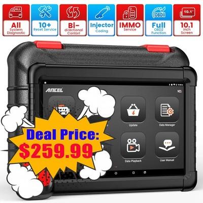 ANCEL X6 Car Diagnostic Tool Bidirectional All Systems OBD2 Scanner Code Reader