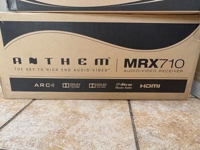 Anthem MRX 710 7.1 A/V Receiver HDMI Dolby TrueHD DTS-HD AM/FM w Remote BUNDLE
