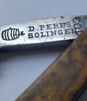 Antique D. Peres Solingen Safety Razor READY TO SHAVE