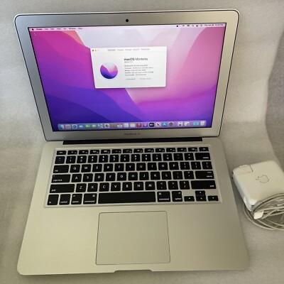 Apple MacBook Air 13 Core i5 1.6GHz 8gb RAM Memory 128gb SSD OS Monterey A1466