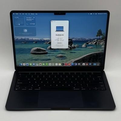 Apple MacBook Air 2022 Midnight 13" A2681 M2 8CPU/10GPU Core 16GB RAM 256GB SSD