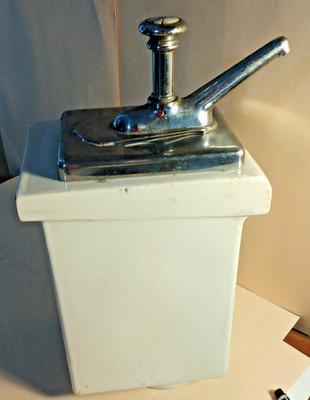 Art Deco Ceramic Fischman Coca Cola COKE Soda Fountain Syrup Dispenser