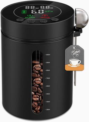 Automatic Vacuum Coffee Canister, 1.3L Coffee Container with Smart Pressure Sens