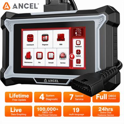 Automotive OBD2 Scanner Diagnostic Tool Code Reader ABS SRS Transmission Engine