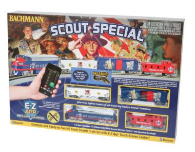 Bachmann HO Scale 001503 Scout Special Boy Scouts Train Set NEW
