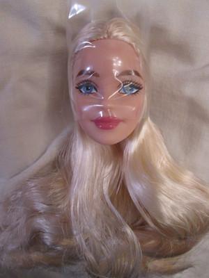 Barbie You Create Basics Neutral Easy Swap Head from Kit 003 JJX37 Blonde Hair