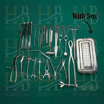 Basic Orthopedic Surgery Kit German Orthopedic Surgical instruments Set of 25 PC