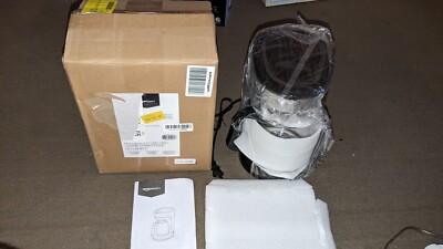 Basics 12 Cup Coffee Maker With Reusable. Black & Stainless Steel