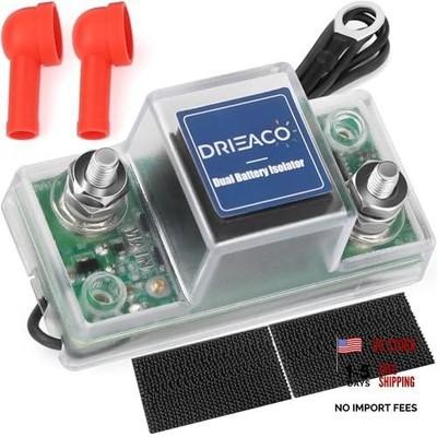 Battery Isolator 12V, Universal Smart Dual Battery Universal Battery Isolator