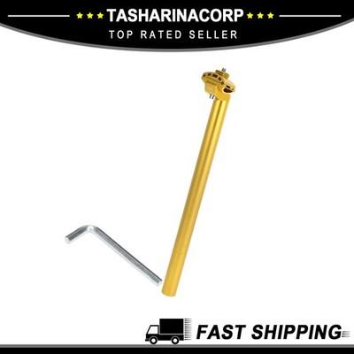 Bike Seat Post 27.2x400mm Extra Long Adjustable Angle Aluminum Alloy