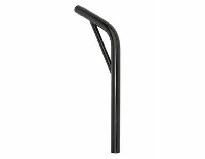 BLACK 25.4MM 1" SEATPOST LAYBACK SUPPORT CRUISER CHOPPER ROAD BIKE 7/8" SADDLE.