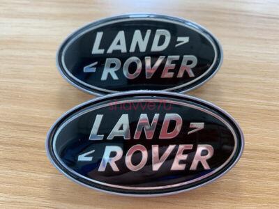 Black BODY SIDE PLATE BADGE EMBLEM Nameplate FOR LAND ROVER LR2 FREELANDER 2