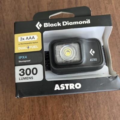 BLACK DIAMOND ASTRO 300 LUMENS Headlamp GRAPHITE 9850