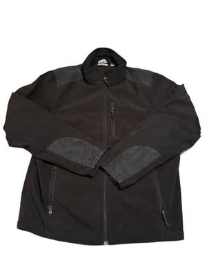 Black Diamond Soft Shell Jacket Mens XL Black Fleece Lined Long Sleeve Full Zip