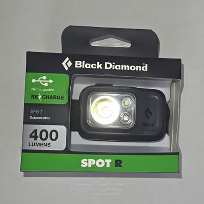 Black Diamond Spot R 400 LED Headlamp 400 Lumens USB Li-Ion IP67 Waterproof