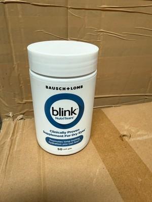 Blink NutriTears Supplement for Dry Eyes, Long Lasting Eye Relief, 50 Softgels