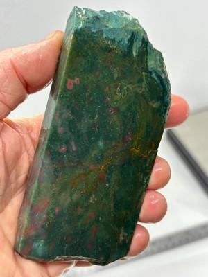 Bloodstone Jasper slab Cabbing Lapidary Collecting Combo Ship Avail