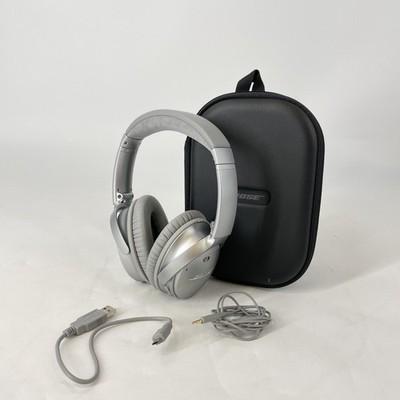 Bose QuietComfort 35 Headphones Silver - Good Condition