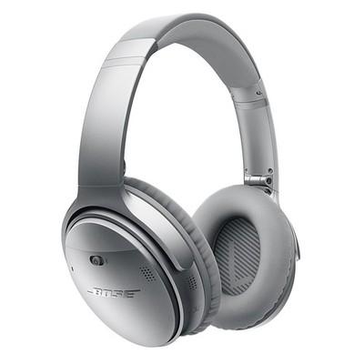 Bose QuietComfort 35 Wireless Noise Cancelling Headphones - Silver - NO CASE /