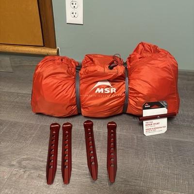 Brand New MSR Remote™ 3 Three-Person Mountaineering Tent. Added Some Other Items