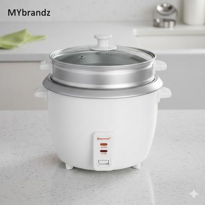 Brentwood 4 Cup Rice Cooker Nonstick with Steamer Vegetable Food Cooker