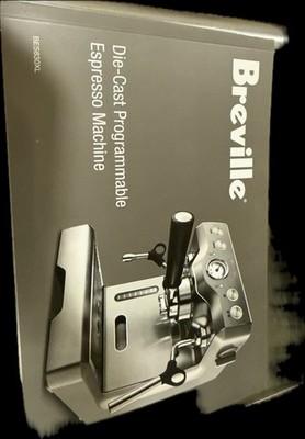 Breville BES830XL Programmable Espresso Machine Stainless Steel Steam Wand