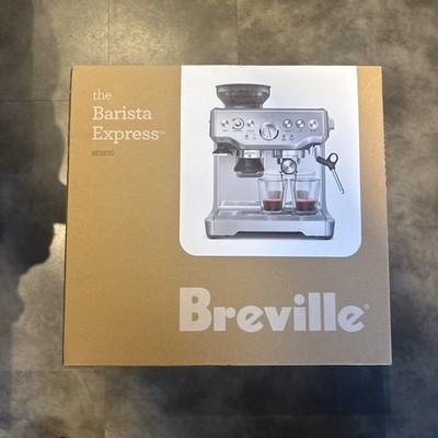 Breville the Barista Express Espresso Machine - Brushed Stainless Steel Bes870