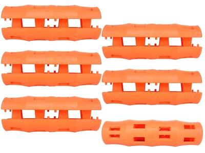 Bucket Handle Replacement Grip, Ergonomic - Orange - (6 pack)