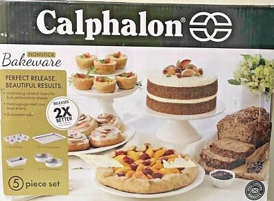 CALPHALON PERFECT RELEASE NONSTICK 5 PIECE BAKEWARE SET