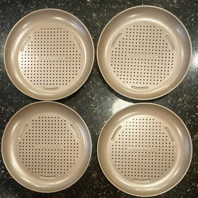 Calphalon Round 7in Pizza Pans 4-Piece Set for Gas/Electric