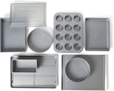 Calphalon Titan 10-Piece Nonstick Bakeware Set, Baking Sheet Set, Steel Core Pfa