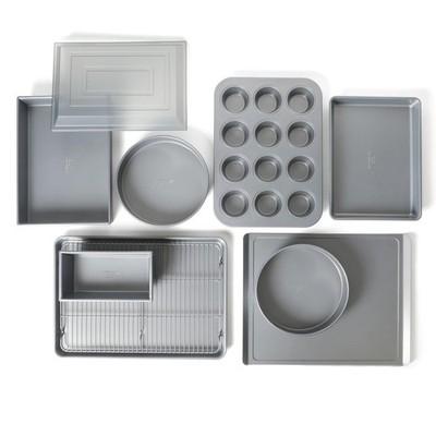 Calphalon Titan 10-Piece Nonstick Bakeware Set - Silver