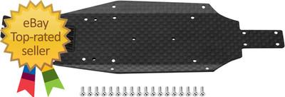 Carbon Fiber Chassis for 1/24 Buggy Losi Micro-B Upgrade 8G in nnoque for EASY U