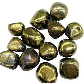Chalcopyrite Tumbled Stones, 1 lb