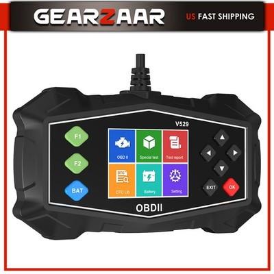 Check Engine OBD2 Scanner ABS SRS Transmission Diagnostic Scan Tool Code Reader