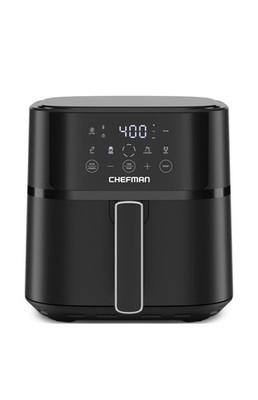 Chefman Air Fryer 6 QT Compact Airfryer Hi-Fry Technology, Touchscreen Nonstick