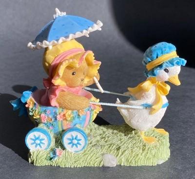 CHERISHED TEDDIES BEAR Flora 4012272 “Spring Is Filled With Egg-citement” EASTER