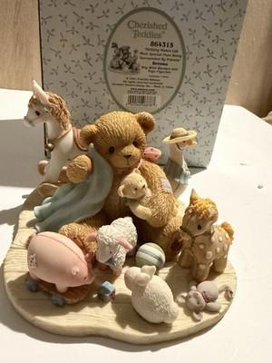 Cherished Teddies Brenna 2001 Bear Figurine # 864315 Box & CERTIFICATE *