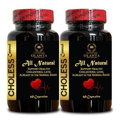 Choless Control Nutritional Herbal Complex with Niacin Guggul Policosanol Garlic