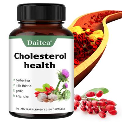 Cholesterol Health Capsules,Supports Liver,Digestive & Immune Health